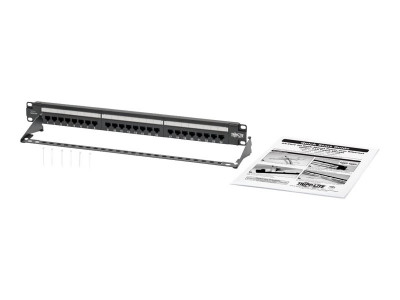 Eaton MGE : 24PT CAT6 PATCH PANEL POE+ COMPLIANT RJ45 1URM