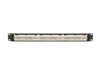 Eaton MGE : 24PT CAT6 PATCH PANEL POE+ COMPLIANT RJ45 1URM