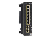 Cisco : CATALYST IE3300 RUGGED 6 PORT GE COPPER + 2 PORT SFP module