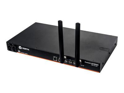 Vertiv : 32 PORT ACS8000 CELLULAR avec 4G/LTE DUAL AC AC POWER SUPPLY