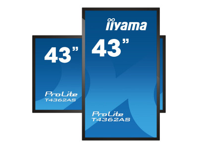 Iiyama : 42.5IN LED 3840X2160 16:9 8MS 1200:1 HDMI/USB