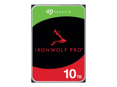 Seagate : IRONWOLF PRO 10TB SATA 3.5IN 7200RPM ENTERPRISE NAS