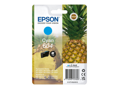 Epson : SINGLEpack CYAN 604 cartouche encre