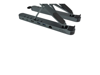 MCL Samar : 6-PORT DOCKING STATION avec PC HOLDER