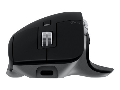 Logitech : MX MASTER3S pour MAC PERFORMANCE WRLS MOUSE - SPACE GREY - EMEA