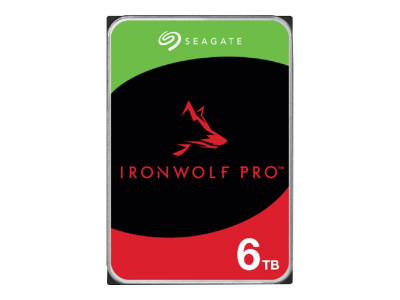 Seagate : IRONWOLF PRO 6TB SATA 3.5IN 7200RPM ENTERPRISE NAS