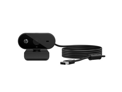HP : 325 FHD USB-A WEBCAM 1080P 66 WIDE-ANGLE 360 SWIVEL et TRIPOD