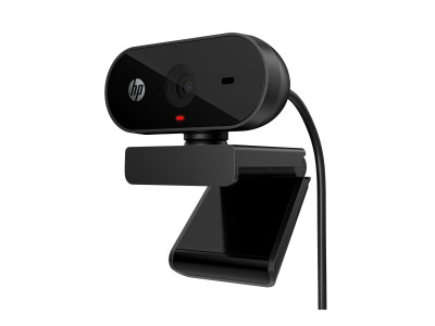 HP : 325 FHD USB-A WEBCAM 1080P 66 WIDE-ANGLE 360 SWIVEL et TRIPOD