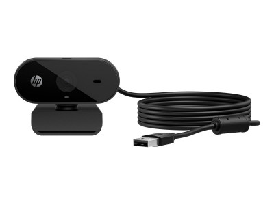 HP : 325 FHD USB-A WEBCAM 1080P 66 WIDE-ANGLE 360 SWIVEL et TRIPOD