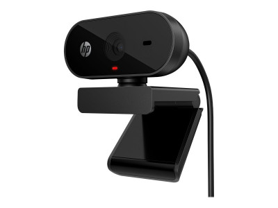 HP : 325 FHD USB-A WEBCAM 1080P 66 WIDE-ANGLE 360 SWIVEL et TRIPOD