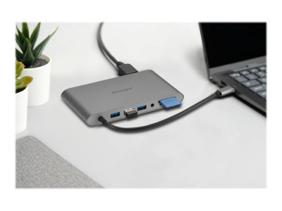 Kensington : KENSINGTON UH1440P MOBILE USB-C 8-IN-1 DOCKINGSTATION