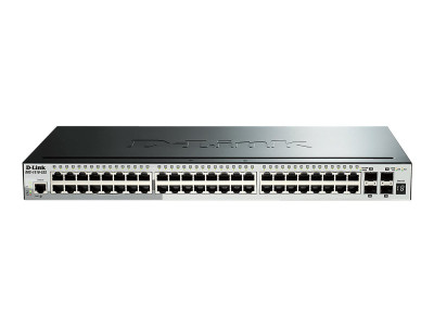 D-Link : 52-PORT SMART SWITCH GIGABIT STACKABLE 4X SFP+