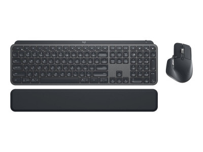 Logitech : MX KEYS COMBO pour business GEN 2 - GRAPHITE - FRA - CENTRAL
