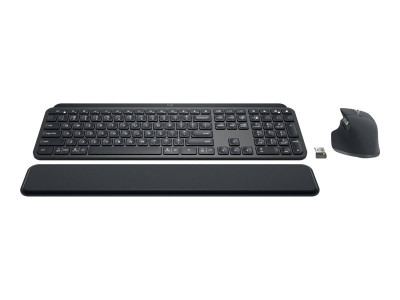 Logitech : MX KEYS COMBO pour business GEN 2 - GRAPHITE - FRA - CENTRAL
