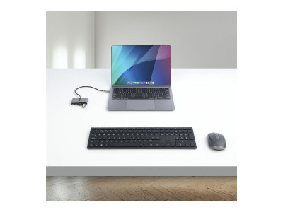 Startech : HUB USB-C A 4 PORTS 100W PD 2X USB-C VERS 2X USB-A 5GBPS