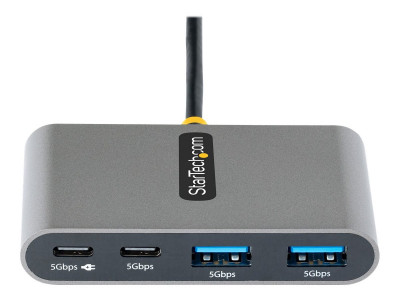 Startech : HUB USB-C A 4 PORTS 100W PD 2X USB-C VERS 2X USB-A 5GBPS