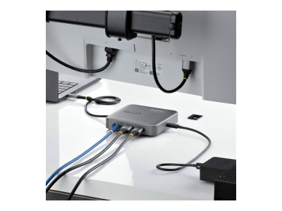 Startech : USB-C MULTIPORT ADAPTER 2X 4K 60HZ HDMI/USB 10GBPS HUB/100W PD