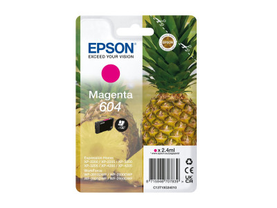 Epson : SINGLEpack MAGENTA 604 encre