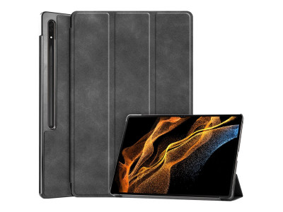 DLH : FOLIO CASE SHELL pour GALAXY TAB S8 ULTRA (SM-X900/SM-X906)