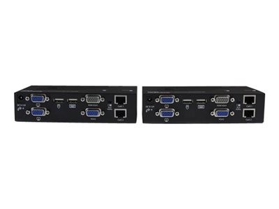 Startech : USB DUAL VGA KVM EXTENDER OVER CAT5 UTP - 650FT / 200M