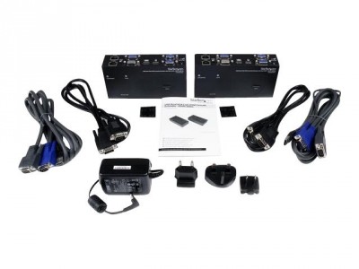 Startech : USB DUAL VGA KVM EXTENDER OVER CAT5 UTP - 650FT / 200M