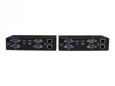 Startech : USB DUAL VGA KVM EXTENDER OVER CAT5 UTP - 650FT / 200M