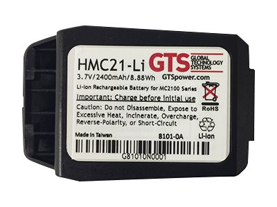 GTS : MC2100 RECHARGEABLE batterie 3.7V 2400 MAH BTRY-MC21EAB0E