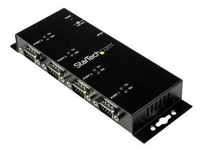 Startech : USB SERIAL HUB 4PORT USB TO DB9 RS232 SERIAL ADAPTER HUB