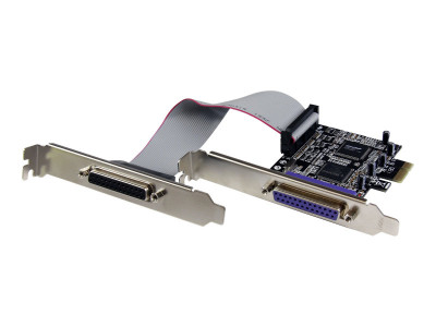 Startech : 2PORT PCIE PARALLEL card - PCI EXPRESS DUAL PROFILE 2X DB25F