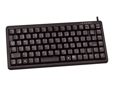 Cherry : CHERRY G84-4100 COMPACT KEYBOARD FRENCH LAYOUT BLACK