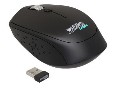 Urban Factory : CYCLEE 2.4GHZ WIRELESS MOUSE avec USB-A USB-C RECEIVER