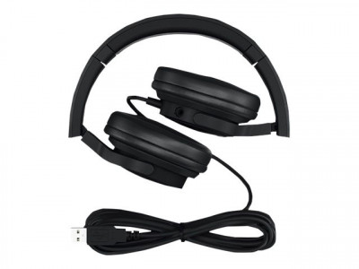 Cherry : CHERRY HC 2.2 BLACK CORDED HEADSET USB