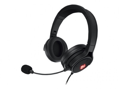 Cherry : CHERRY HC 2.2 BLACK CORDED HEADSET USB