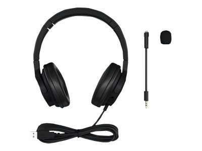 Cherry : CHERRY HC 2.2 BLACK CORDED HEADSET USB