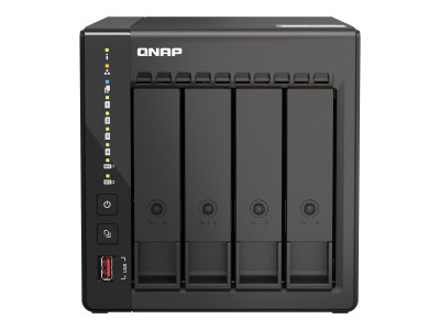 Qnap : TS-453E-8G 4 BAY 8 GB DDR4 2X 2.5GBE 2X USB 3.2II 2X USB2.0