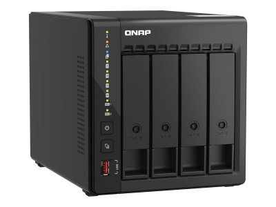 Qnap : TS-453E-8G 4 BAY 8 GB DDR4 2X 2.5GBE 2X USB 3.2II 2X USB2.0