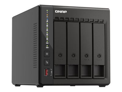 Qnap : TS-453E-8G 4 BAY 8 GB DDR4 2X 2.5GBE 2X USB 3.2II 2X USB2.0