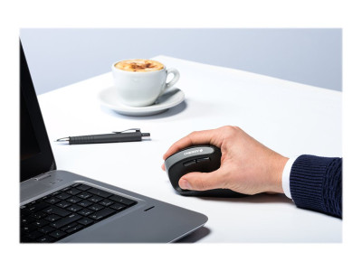 Cherry : CHERRY MW 4500 BLACK WIRELESS ERGONOMIC MOUSE USB