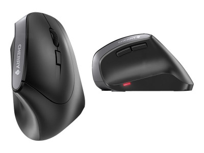 Cherry : CHERRY MW 4500 BLACK WIRELESS ERGONOMIC MOUSE USB
