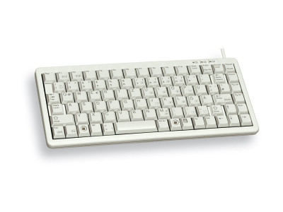 Cherry : CHERRY G84-4100 COMPACT KEYBOARD FRENCH LAYOUT WHITE