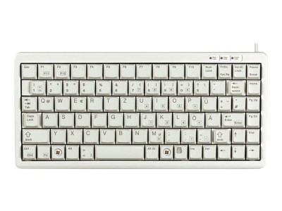 Cherry : CHERRY G84-4100 COMPACT KEYBOARD FRENCH LAYOUT WHITE