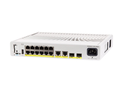 Cisco : CATALYST 9000 COMPACT SWITCH 12-PORT POE+ 240W ESSENTIALS