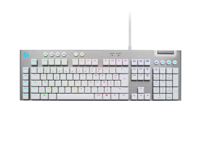 Logitech : G815 RGB MECHANICAL GAMING KBD GL TACTILE - WHITE - FRA - CENTR
