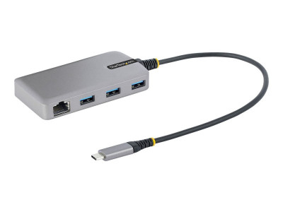 Startech : HUB USB-C 3 PORTS USB-A GBE /USB 3.0 5GBPS HUB USB TYPE-C