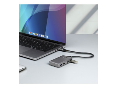 Startech : HUB USB-C 4 PORTS USB-A 5G BPS - HUB ALIMENT PAR BUS