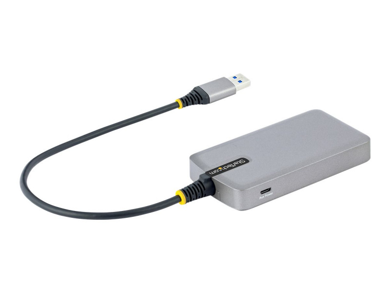 Startech : HUB USB 3 PORTS USB-A - GIGA BIT ETHERNET - CBLE de 30CM