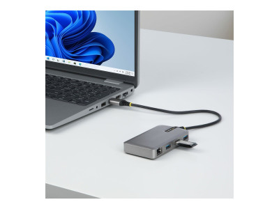 Startech : HUB USB 3 PORTS USB-A - GIGA BIT ETHERNET - CBLE de 30CM