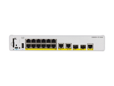 Cisco : CATALYST 9000 COMPACT SWITCH 12-PORT data only ESSENTIALS