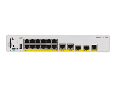 Cisco : CATALYST 9000 COMPACT SWITCH 12-PORT data only ESSENTIALS