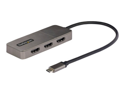 Startech : 3 PORT USB-C MST HUB 3X HD MI 4K60HZ avec DP 1.4 DSC